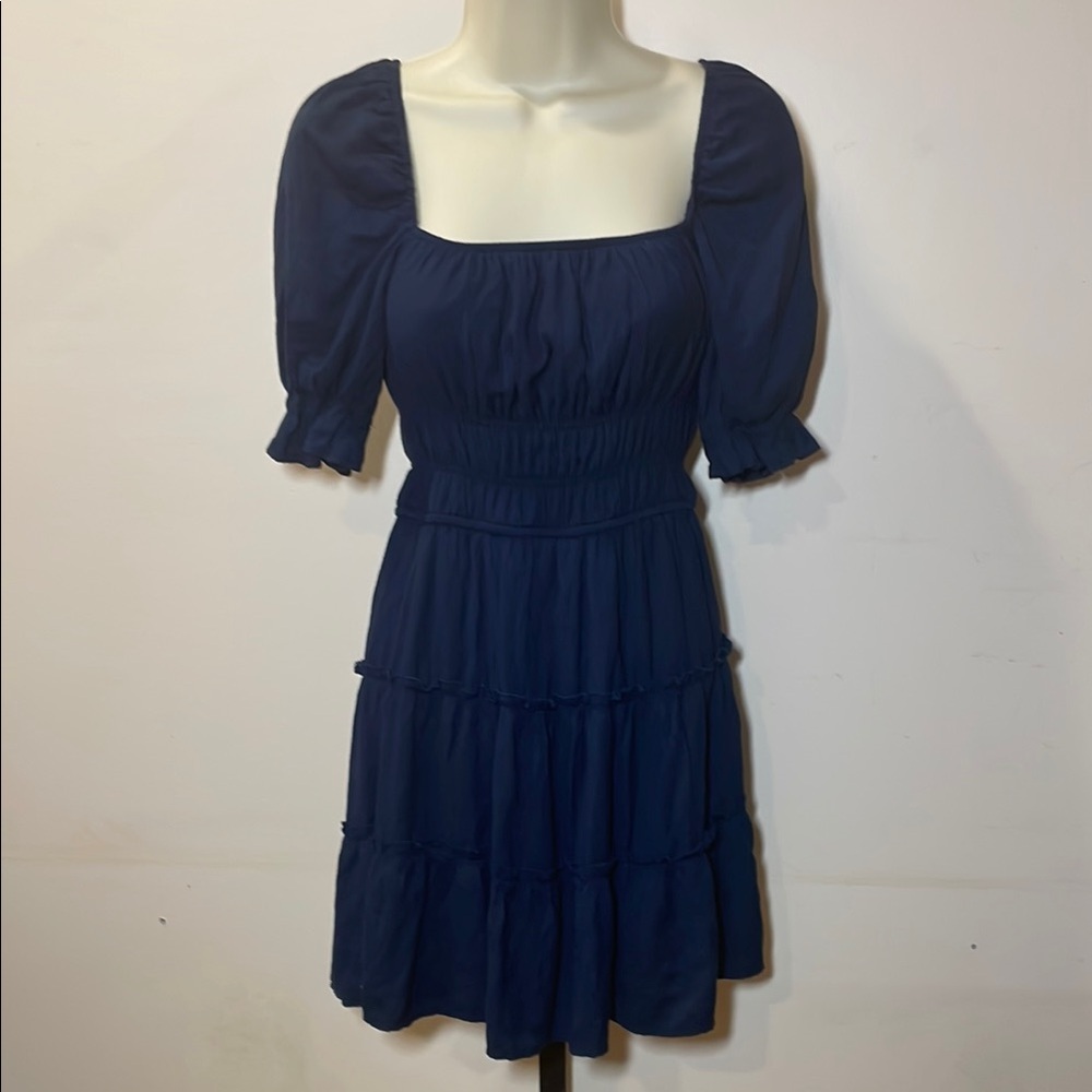 Trixxi Navy Blue Mini Dress